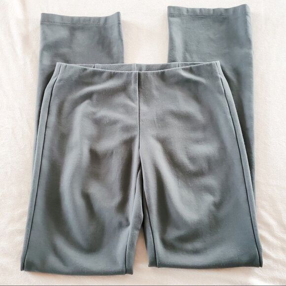 Eileen Fisher Pull On Casual Ponte Pants in Gray Size 2 - Picture 1 of 7